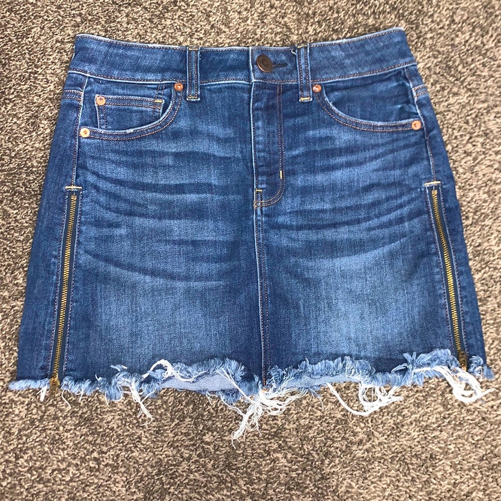 American Eagle jean skirt (next level stretch) high rise mini